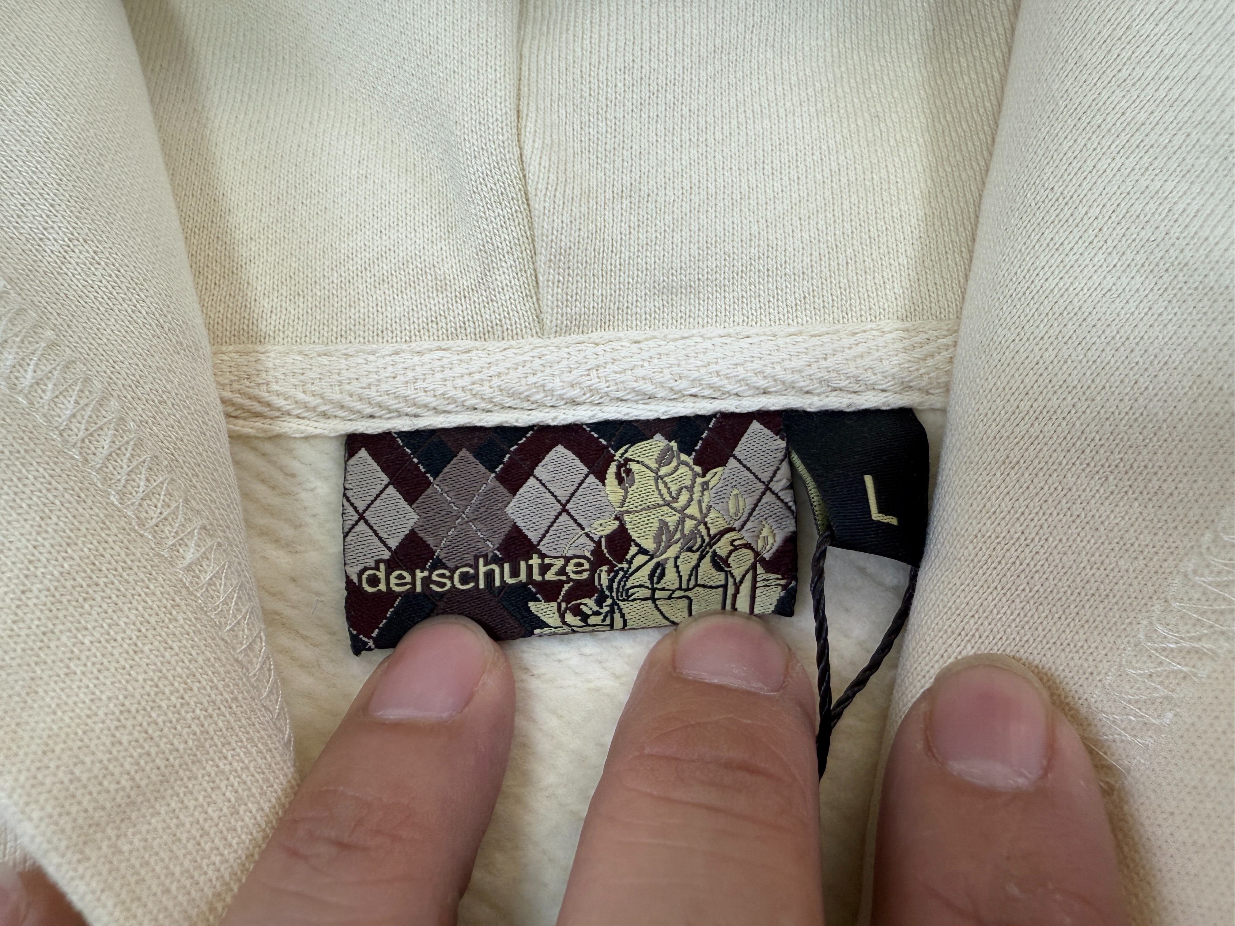 derschutze beige zip up - Image 16
