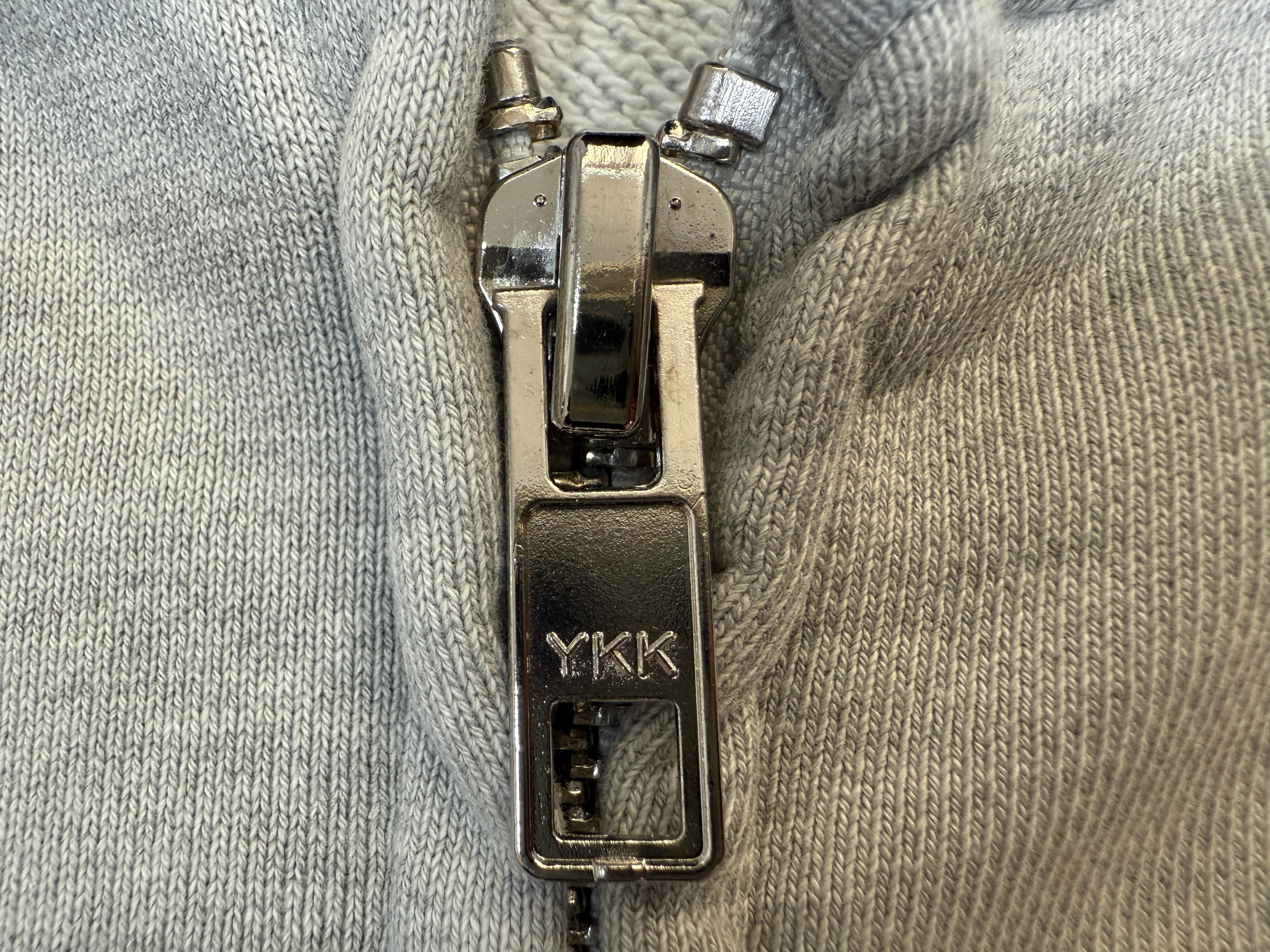 no faith grey zip up - Image 5