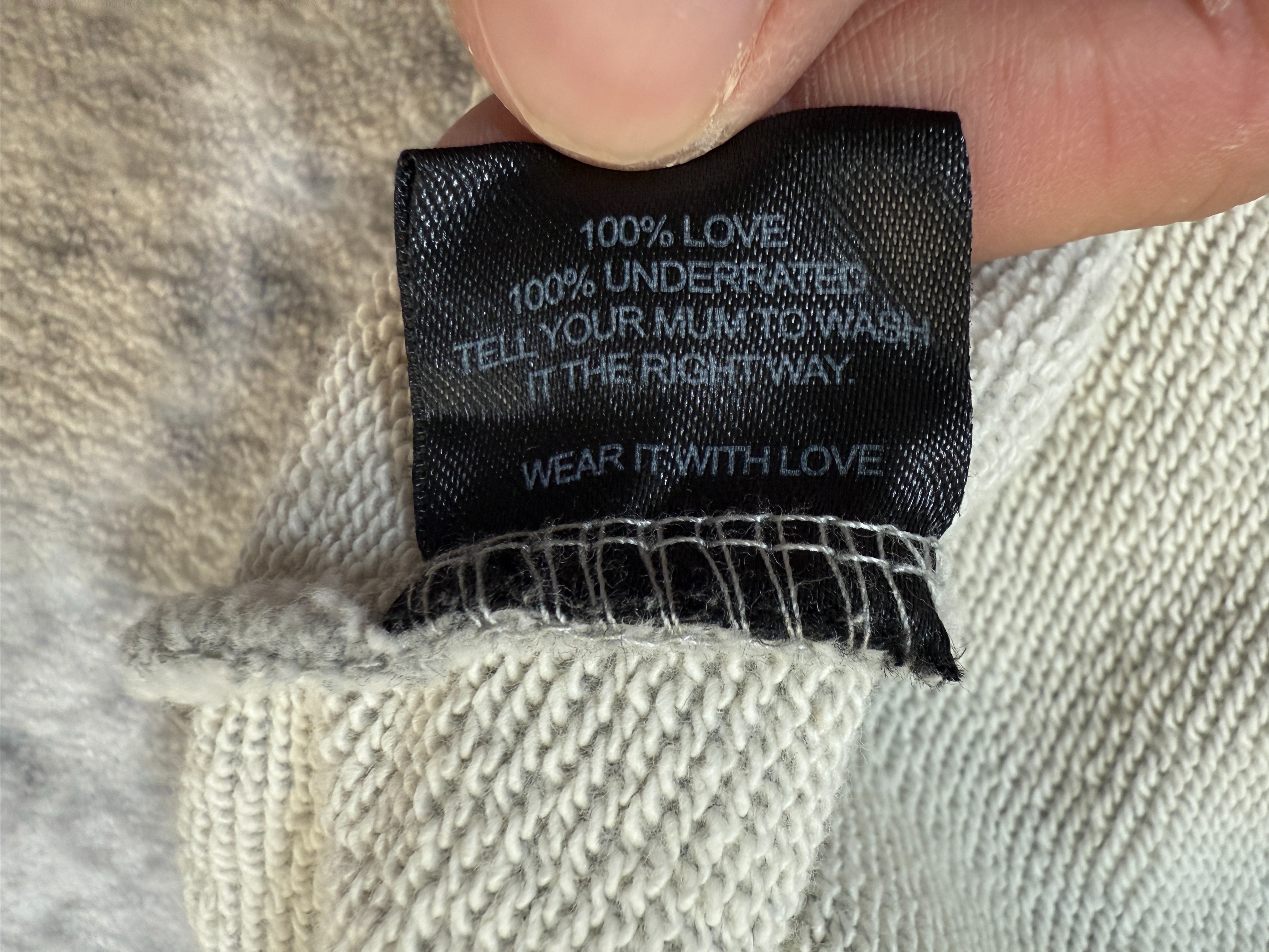 no faith grey zip up - Image 11