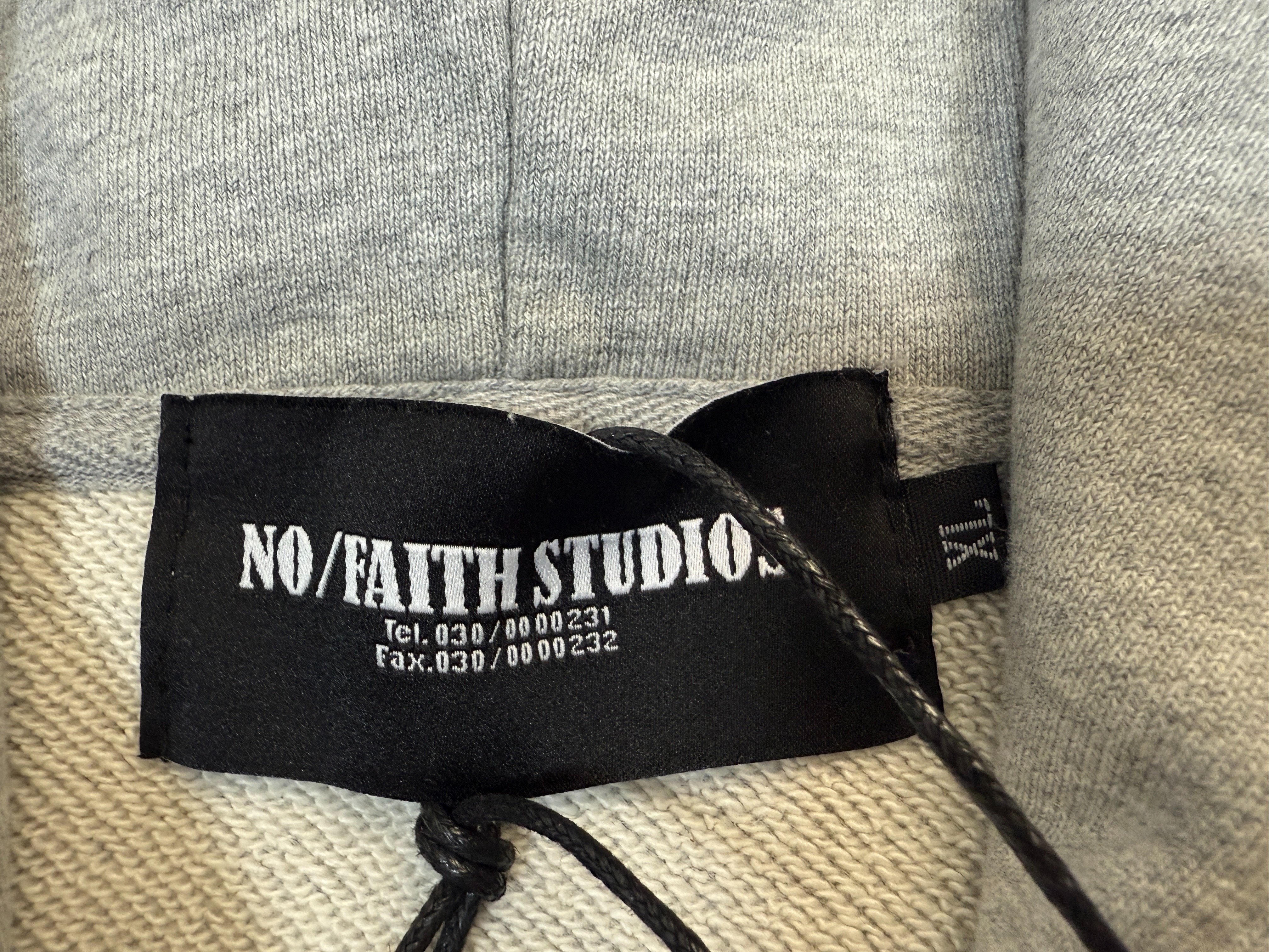 no faith grey zip up - Image 12